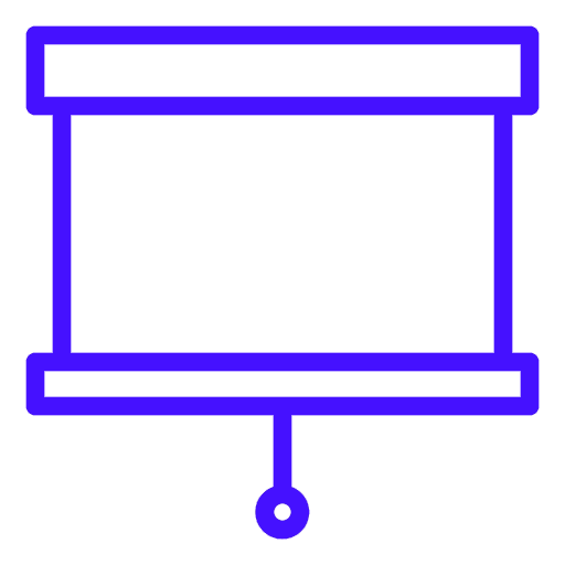 Pantalla de proyección