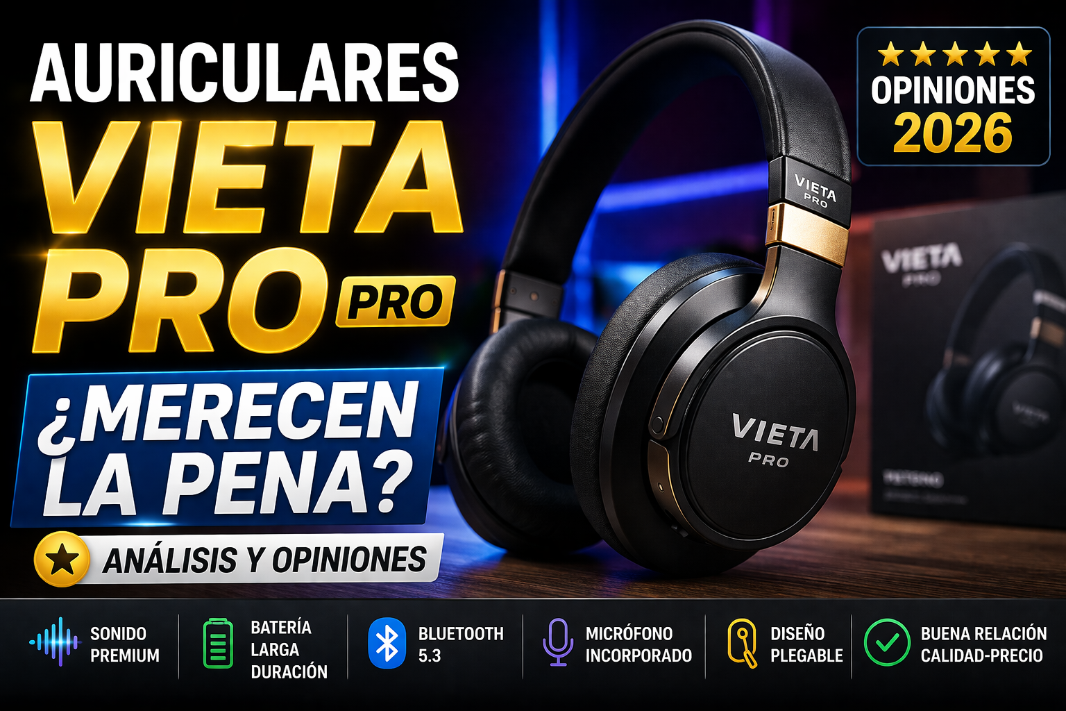 Auriculares Vieta Pro Opiniones