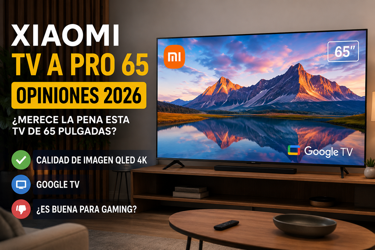 Análisis del televisor Xiaomi TV A Pro 65