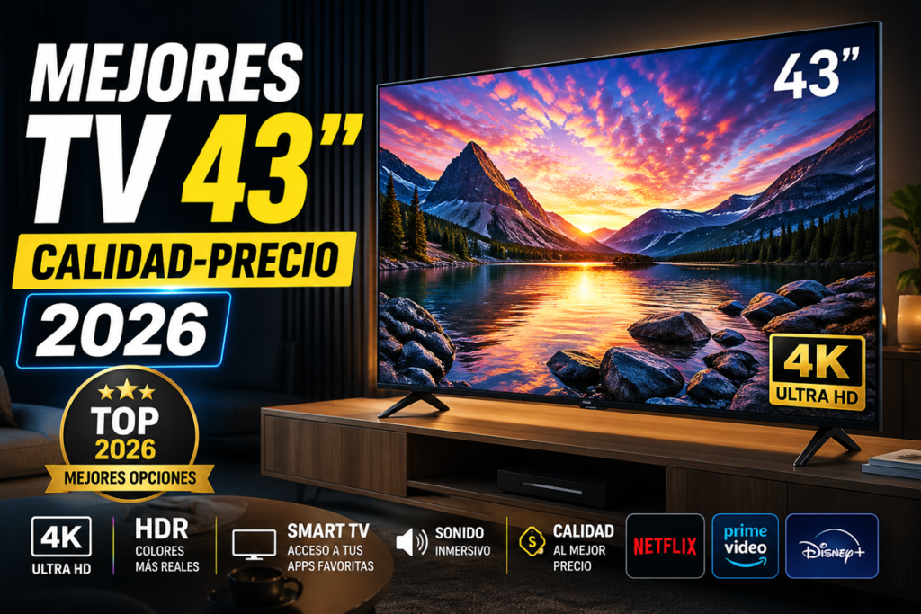 Mejores Tv 43 pulgadas