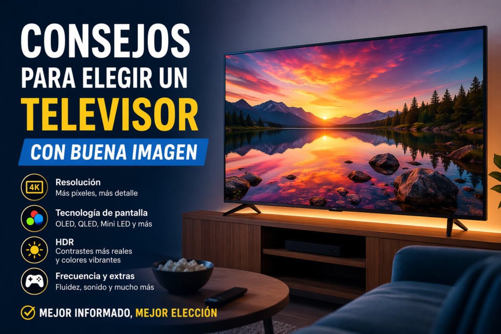 Como elegir un televisor con buena calidad de imagen