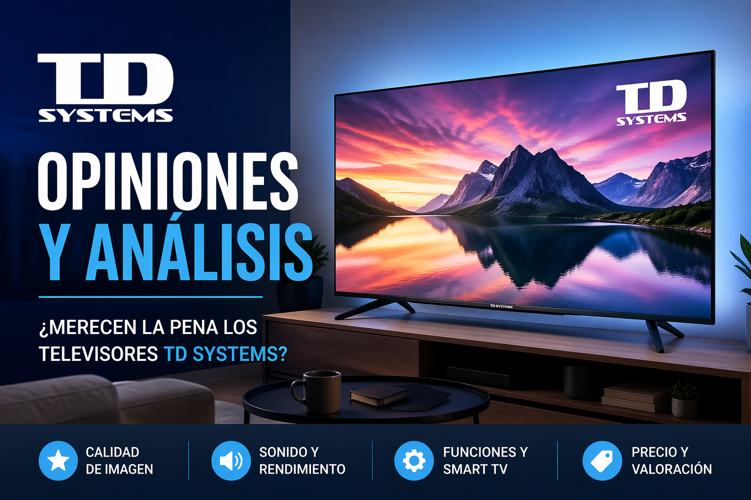 Opiniones y análisis de los televisores TD Systems