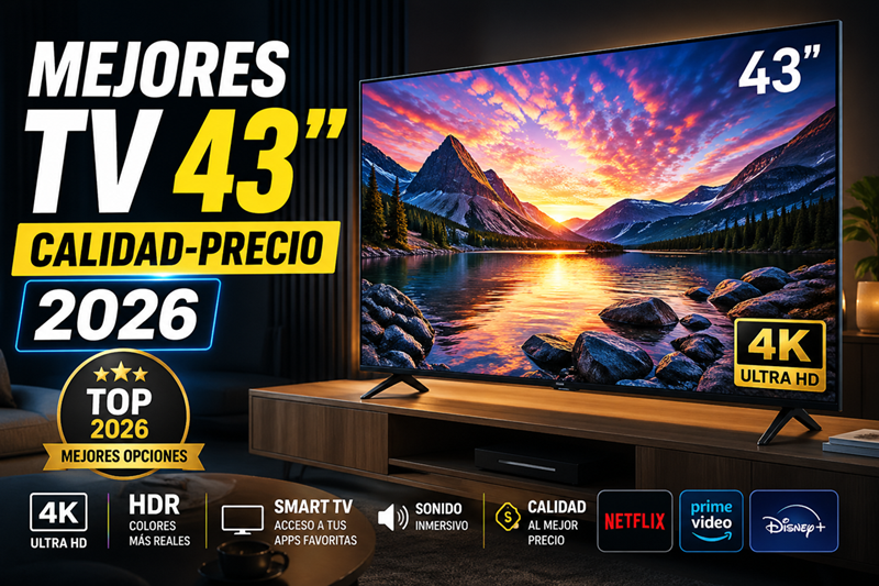 Mejor TV 43 pulgadas