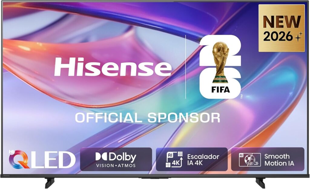 Televisor hisense de 43 pulgadas 2026
