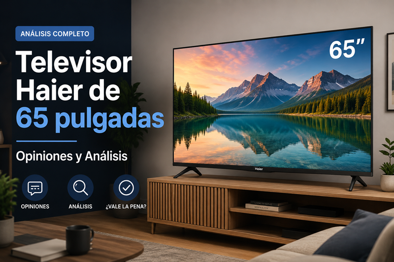 Opiniones y análisis del televisor Haier de 65 pulgadas