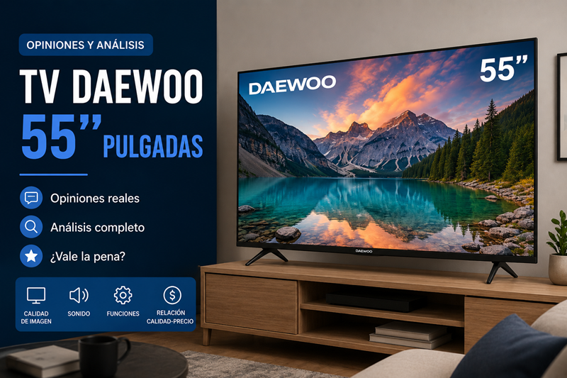 Opiniones del televisor Daewoo de 55 pulgadas
