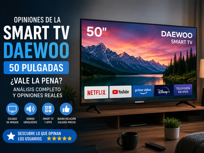 Análisis y opiniones Daewoo 50 pulgadas